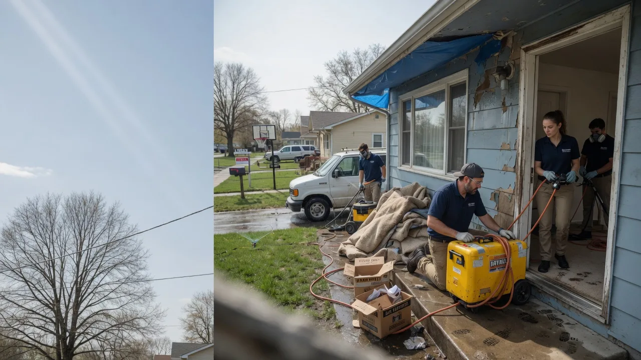 Basement Flood Cleanup in Monticello, WI near me